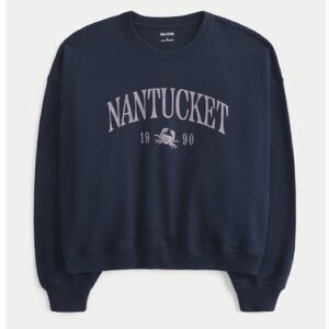 Hollister Navy Nantucket Sweatshirt